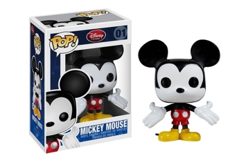 Funko's Pop Vinyl Disney Mickey Mouse figure.
